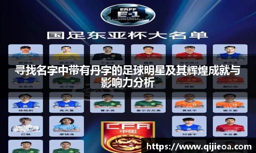 寻找名字中带有丹字的足球明星及其辉煌成就与影响力分析